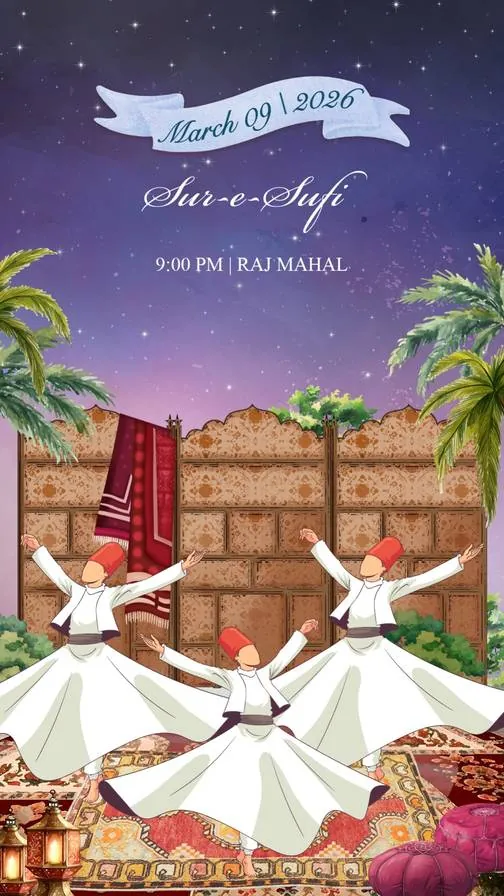 Rozelle and Prakhar wedding invite, screen 5 of 8