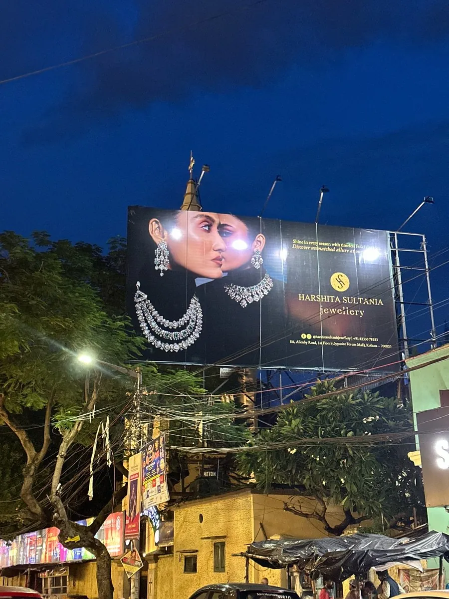 Hoarding for Harshita Sultania Jewellery